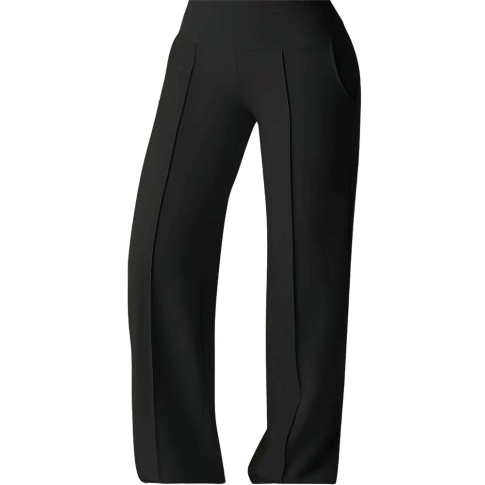 Loose Quick-Dry Joggers Wide Leg High-Waist Leggings Leisure Straight Wide-Leg Pants  Fitness S