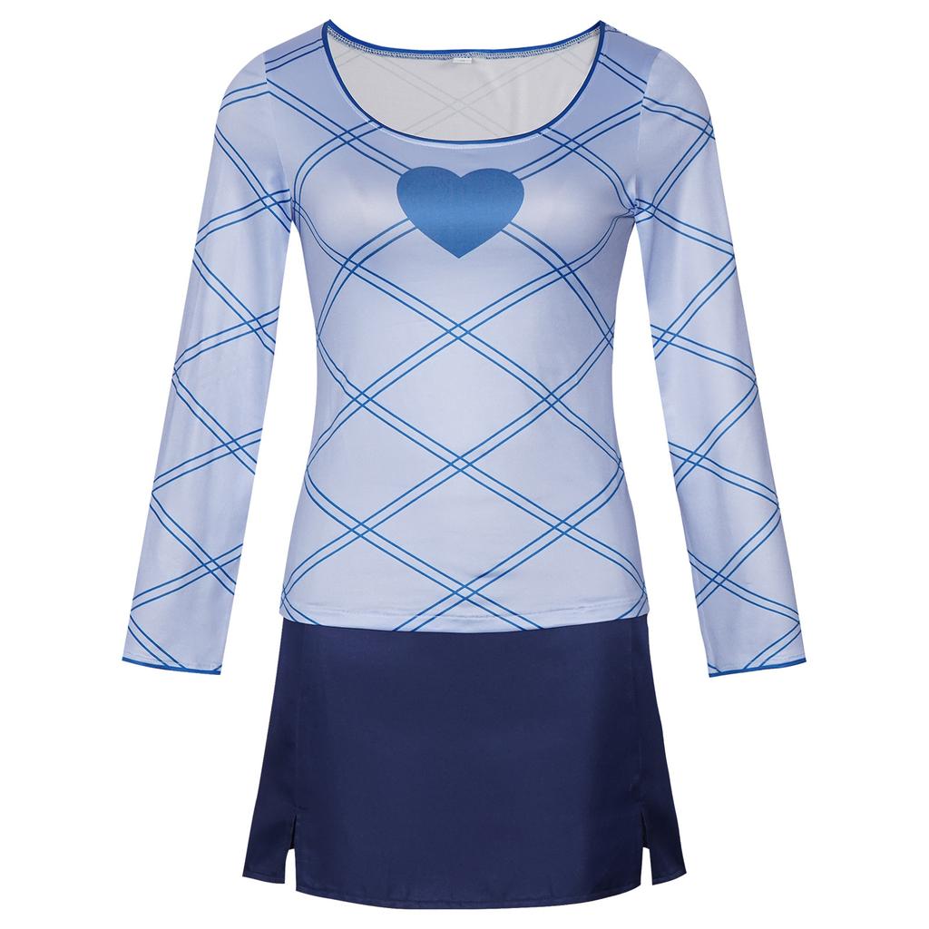 One Piece Live Action Season 2 Cosplay Nami Blue Long & Short Sleeve Costume