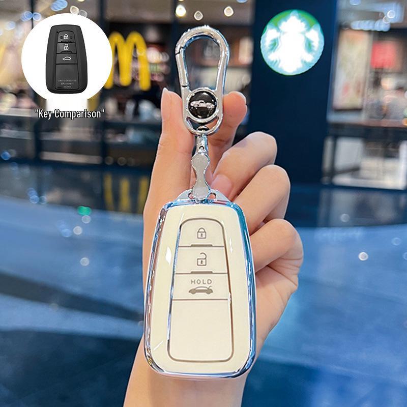 Women’s Key Covers for Toyota: Corolla, Camry, Levin, Avalon, Highlander, RAV4, and CHR.