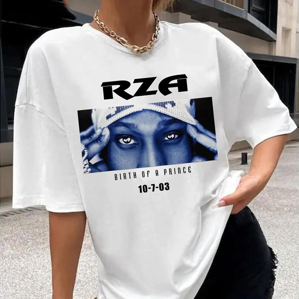 Rare RZA Birth Of a Prince T-Shirt Hip Hop Unisex Tee Unisex T-Shirt M