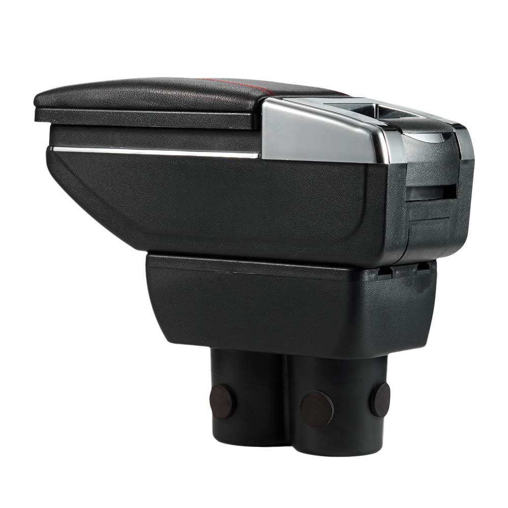 

Argentavis Armrest for Jimny and Multifunctional Armrest Console Box with Storage and Accessory Compartment JB23, JB33, JB43, JB64, JB74, (Black)