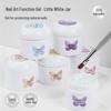 50ml High-Capacity Gel: Hard No-Wipe Top Coat, UV Builder, Extension Base, Diamond Glue for Press-On Nails