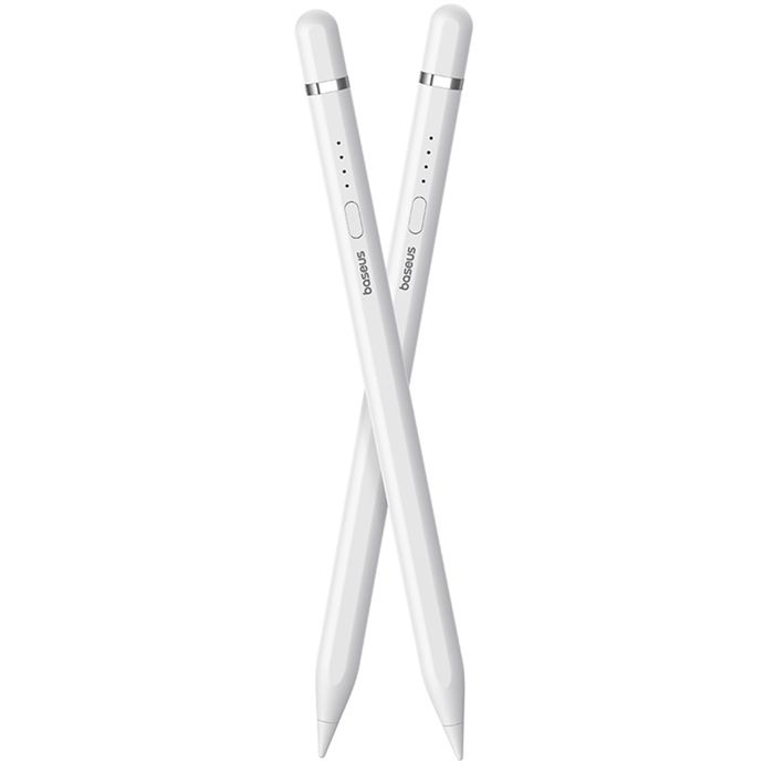 Stylet actif - BASEUS - P80015806211-03 - Blanc Lune - Compatible iPad - Tablette graphique