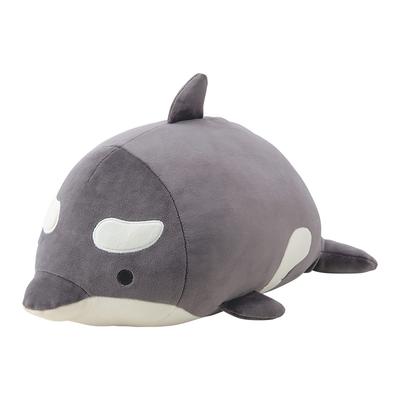 Livheart Bolster Marshmallow Aquamie Killer Whale Length Plush Lumbar Support (total Approx. 27cm) 98205-73