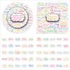 50Pcs/Set Funny Wisdom Sentences Series 04 Waterproof Stickers DIY Fashion Doodle Decals Stickers