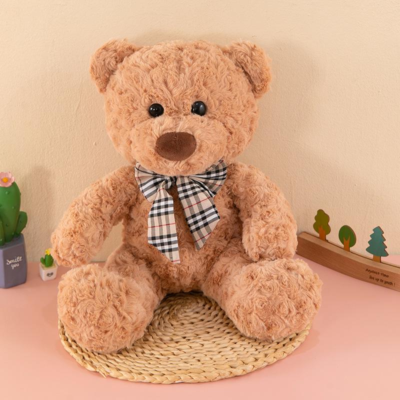 

Милая плюшевая игрушка «Мишка» с галстуком-бабочкой – Обнимающий мишка, детская кукла 40cm 0.4kg