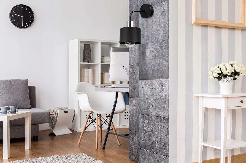 Wall Lamp, Square Lamp, Ceiling Lamp, Black Led Lamp