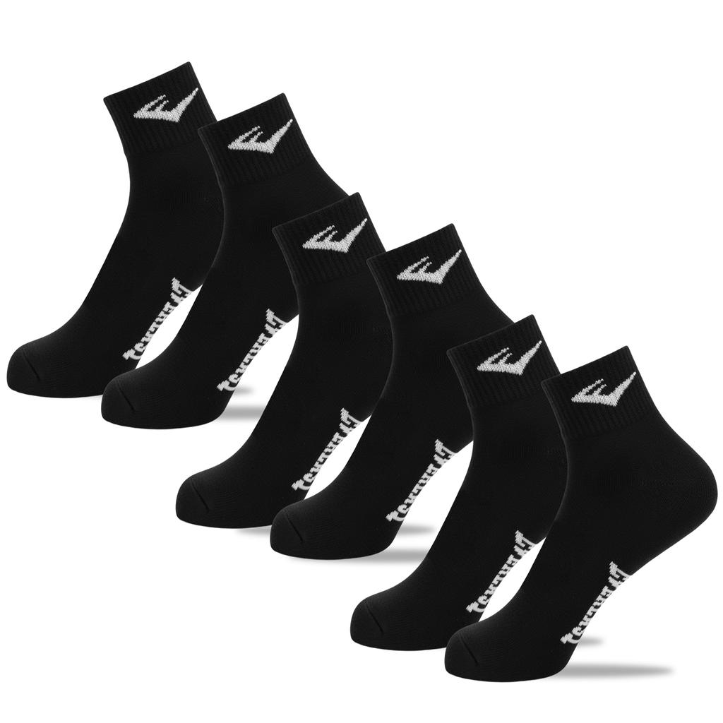 Everlast Skarpety Męskie 6 Par Bawełna Zakostki 003 