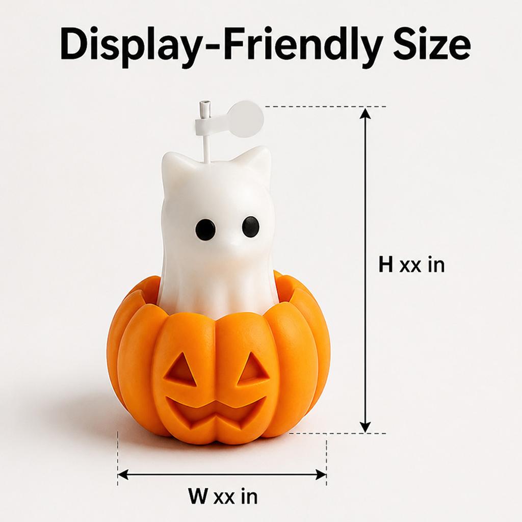 Pumpkin Animal Shaped Scented Candle for Fall Halloween Decor
