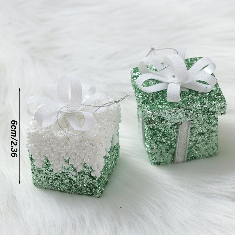 Shatterproof Christmas Tree Hanging Pendants Shimmering Baubles for Holiday Decoration Indoor and Outdoor Ornament