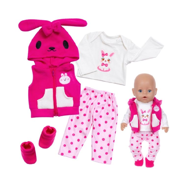 18Inch Doll Fashion Outfit with Quality Tailoring Doll Clothing Set Encourages Creative Costume Styling for Toddler Fun
