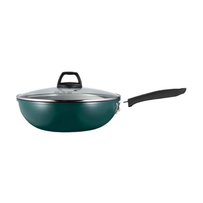 COOKER KING Emerald Series 32cm Aluminum Wok