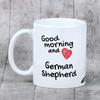 German Shepherd Dog, Alsatian Wolf Dog - cup with a dog, personalized cup with a print, a classic gift for everyone from the Art-Dog brand