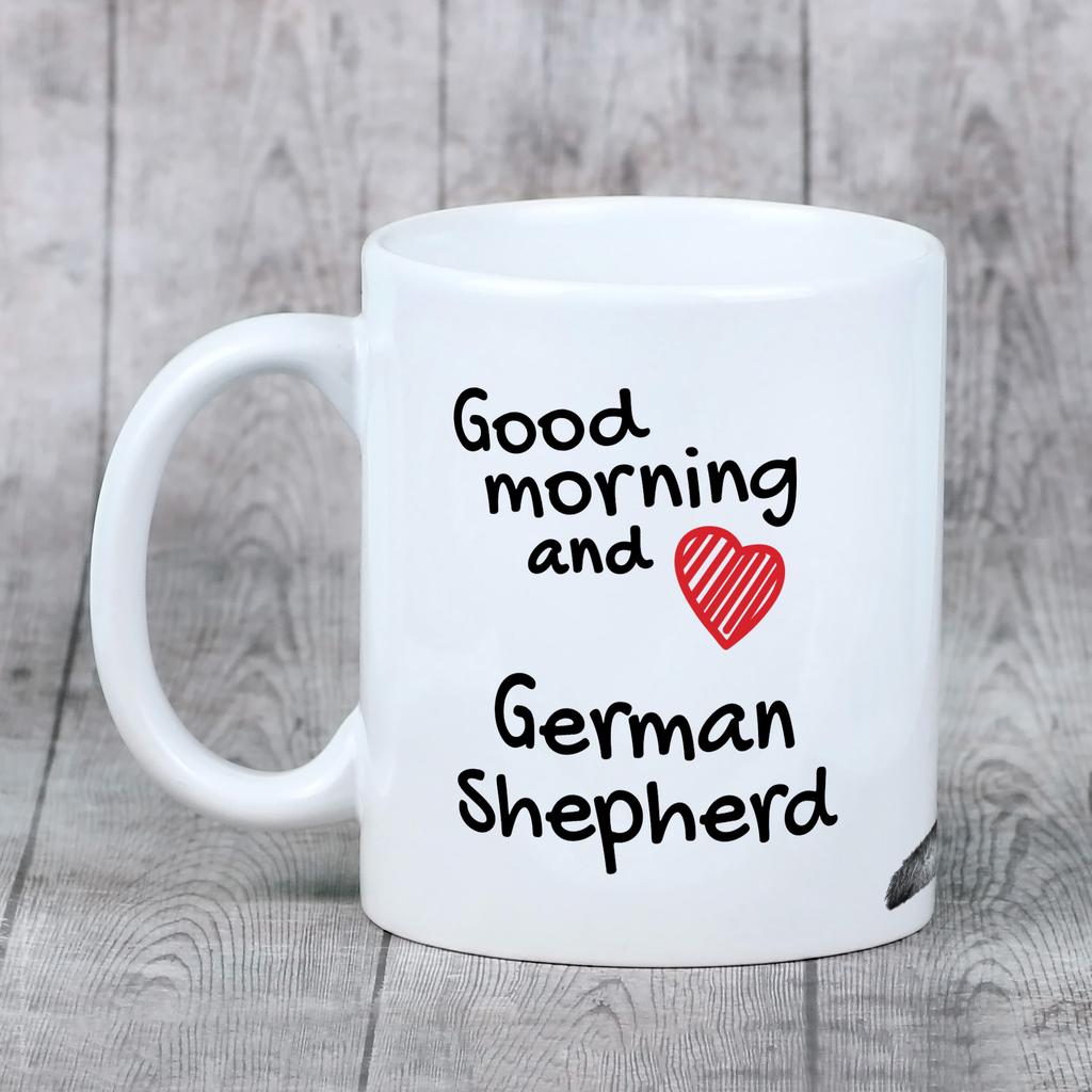 German Shepherd Dog, Alsatian Wolf Dog - cup with a dog, personalized cup with a print, a classic gift for everyone from the Art-Dog brand