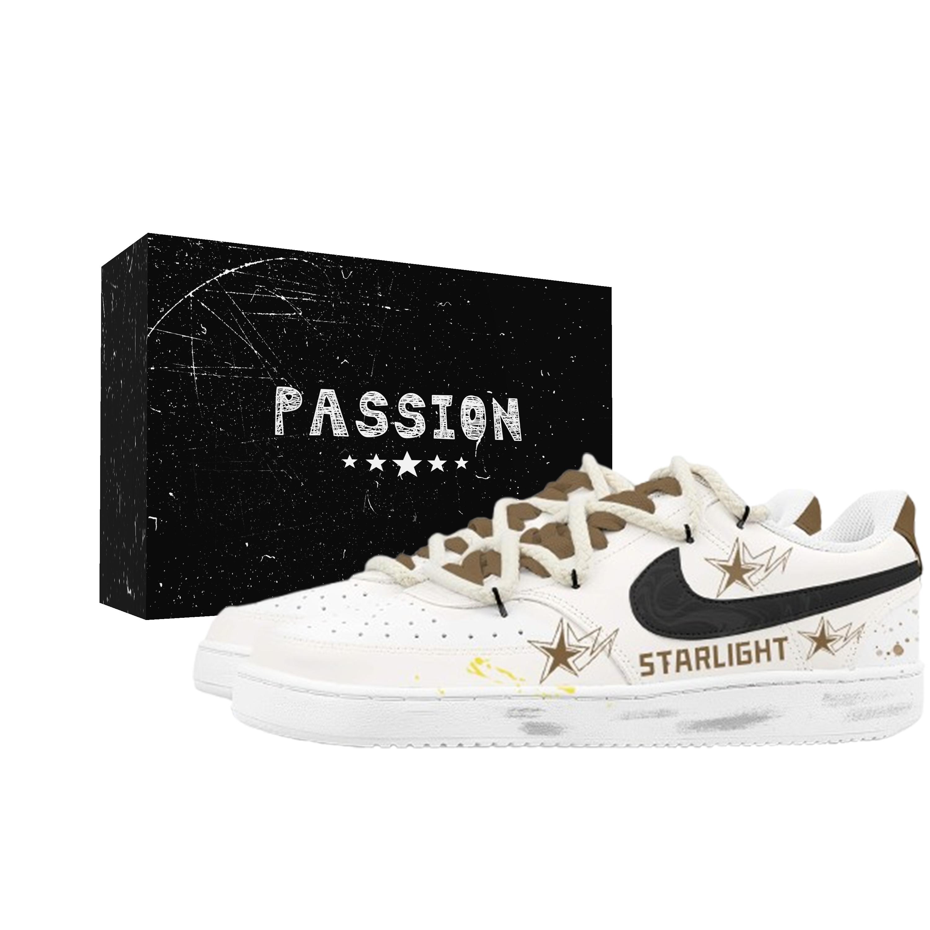 

Nike Court Vision 1 Break The White Domain Box Slip Resistant Abrasion Resistant Low top Skateboard Shoes Unisex DH2987-101(Team2136--) 44.5