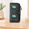 Beer Festival Waitress Long Zipper Wallet, Large Capacity Card Holder, Unisex Clutch Bag, Fashionable Zipper Coin Purse, Suitable for Daily Use, A