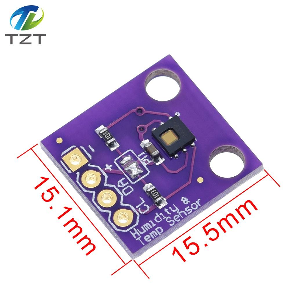 TZT 1/3PCS Temperature Humidity Sensors GY-213V-HTU21D HTU21D I2C Replace SHT21 SI7021 HDC1080 ModuleReplacement Sensors2