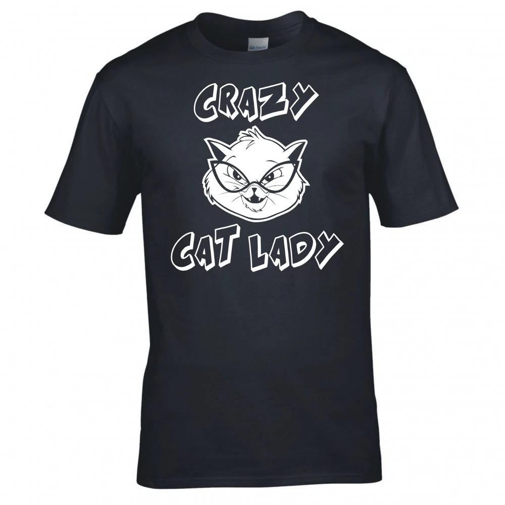 Crazy Cat Lady T Shirt