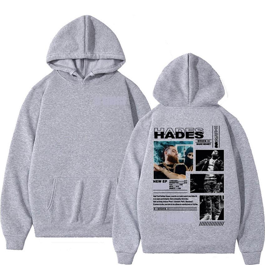 Rapper Hades 66 Make Money Not Friends Album Cover Pullover Hoodies Men Women Harajuku Hip Hop Street Pop Music Hoody Sweatshirt