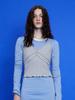 Heatherment Double Lace Camisole (Light Grey)