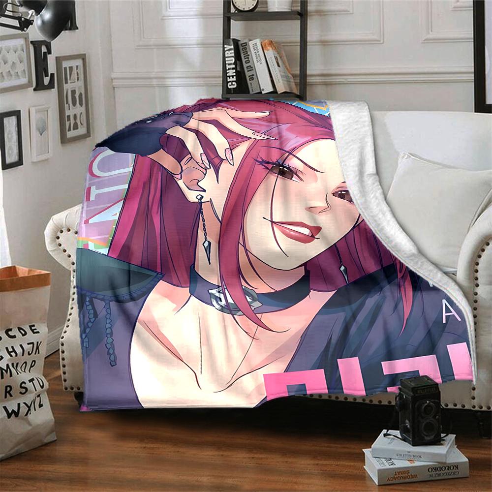 1Pc Purple Embrace Blanket For Couch Bed Plush Cozy Fuzzy Blanket Super Soft Warm Blankets For Fall And Winter 0918203