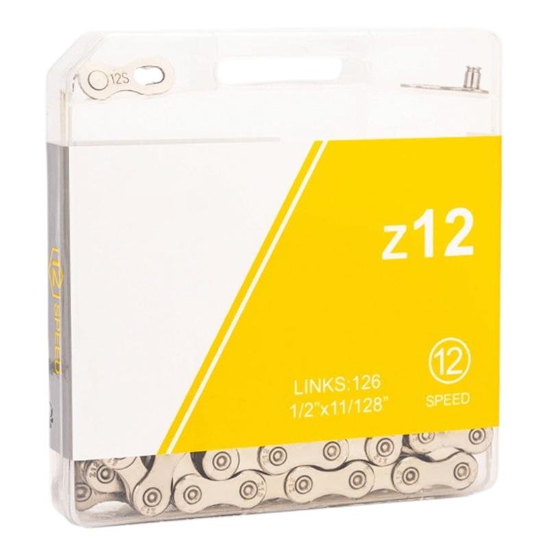 

126 Links Mountain Road Bike Chain Replacement 12 Speed Bicycles Chain Hollow Light weight Bicycles Chain for Road Bike
