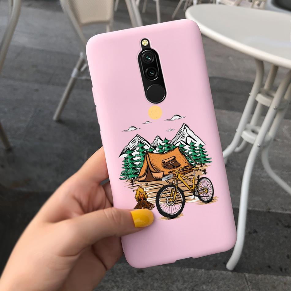 For Funda Xiaomi Redmi 8 Case Redmi 8A Candy Silicone Soft TPU Phone Case Redmi 8 A 8A Pro Back Cover For Xiaomi Redmi8 8a