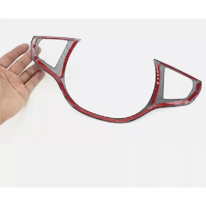 Carbon Fiber ABS Fits BMW 3 Series G20 Interior Trim Steering Wheel Cover 20-22