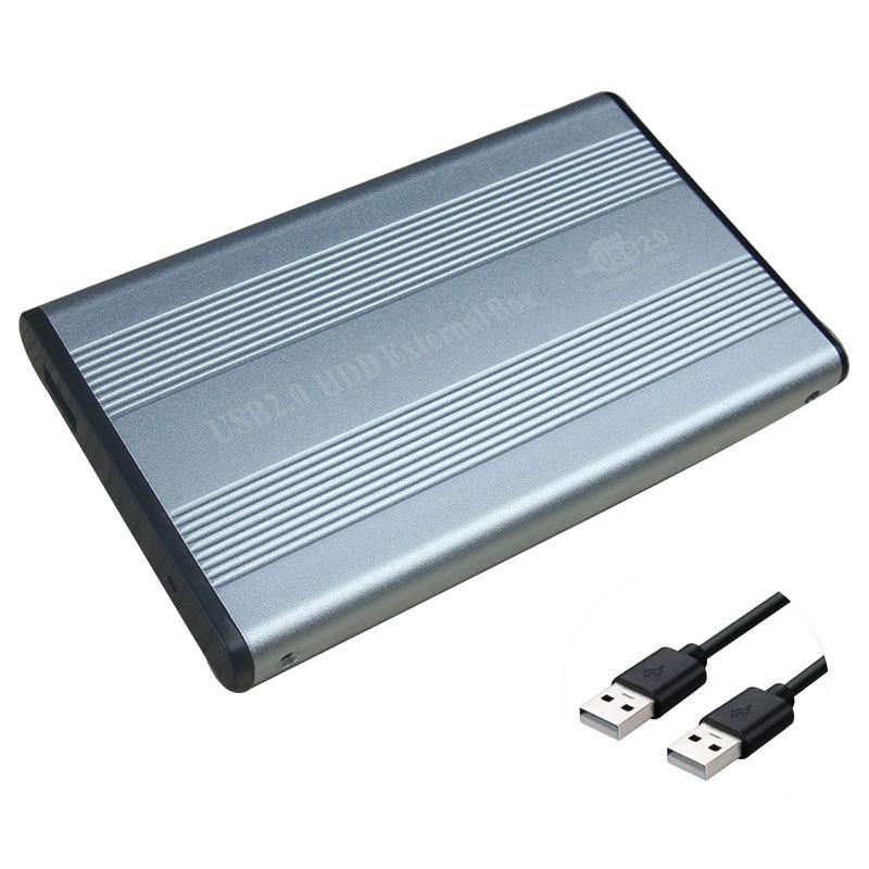 

USB2.0 Внешний корпус для жесткого диска HDD, коробка, кейс, карман 2.5 IDE HDD Со светодиодной подсветкой Для настольного компьютера PC