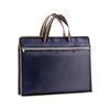 A4 Business-Dokumenten- und Laptoptasche mit Logo - Aktentasche mit doppelter Reißverschluss-Aufbewahrung