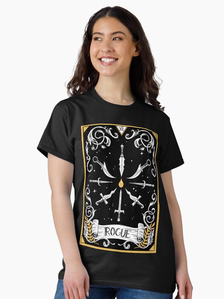 D&D Rogue Tarot Classic Unisex T-Shirt