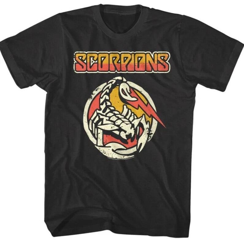 

2025 The Scorpions Rock Band 1984 Hip Hop Fashion Cotton T-Shirt M