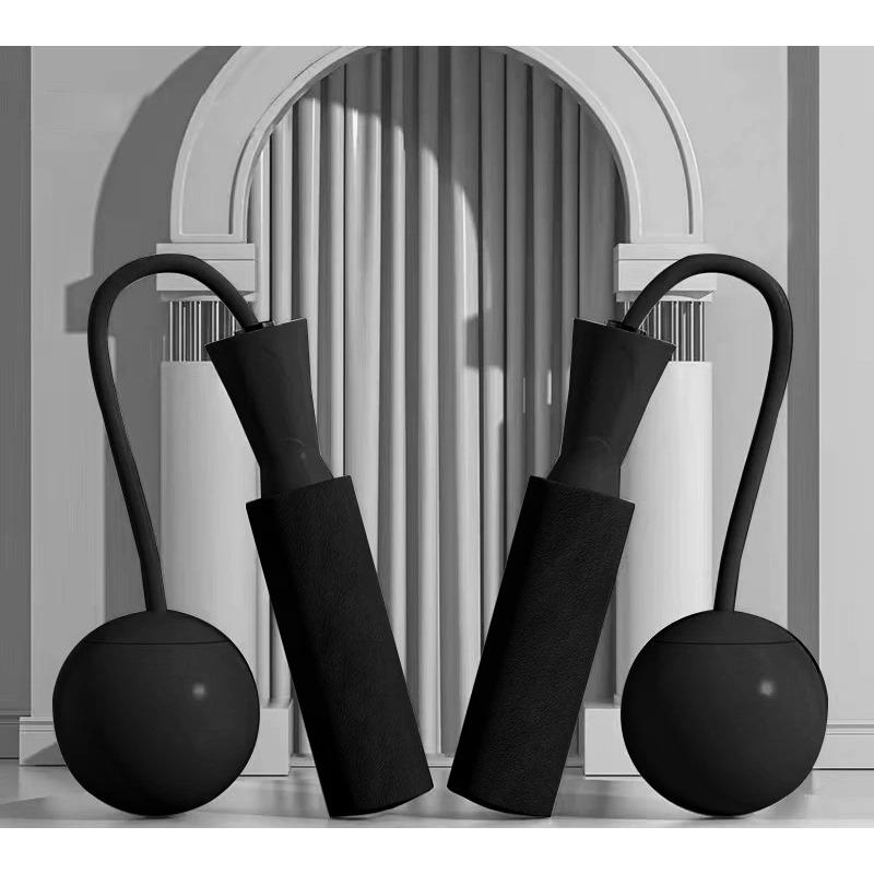 Cordless Jump Rope With Heavy Balls Sports Fitness Training Bodybuilding Exercise Rapid Speed Skipping Rope Home Gym Equipment