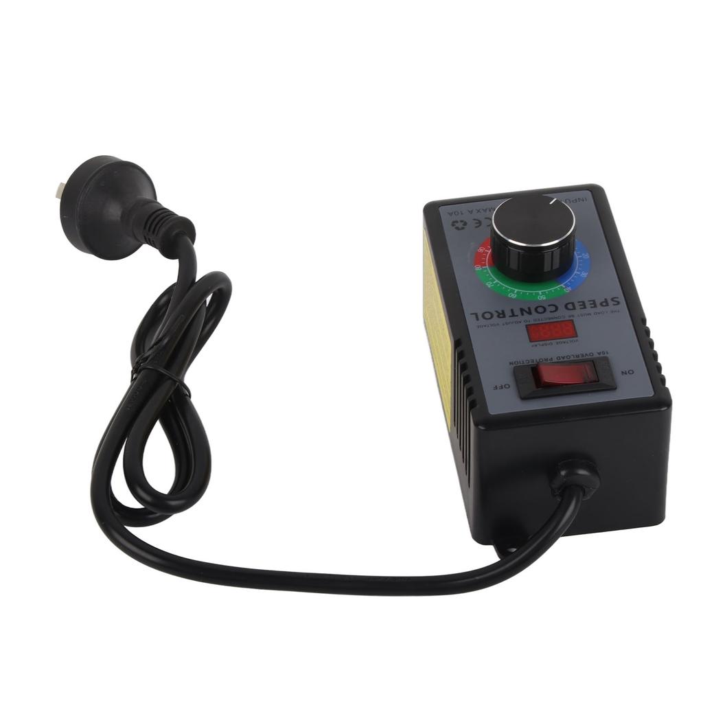 Motor Speed Controller 0? Output Variable Fan Speed Regulator with Overload Protection