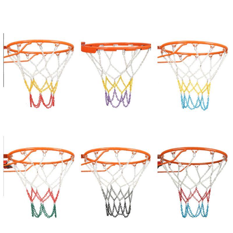 Motion Partner Thickened Alloy Steel Chain Basketball Net