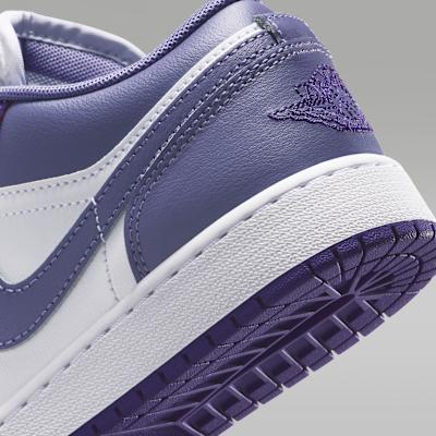 Jordan 1 Low Court Purple White Dusty Amethyst (GS)
