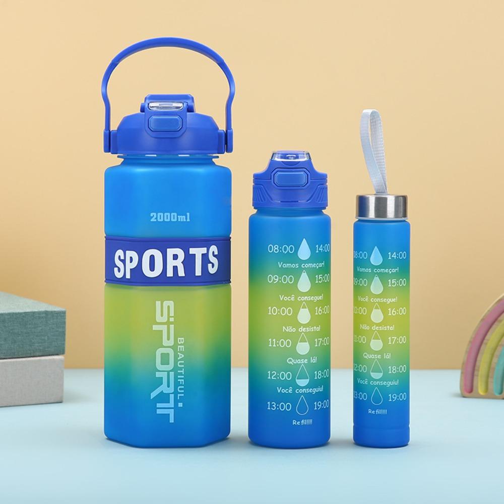 

Large Capacity Leak Proof Colorful Cup Hexagon Fitness Sports Kettle Fitness Color 7