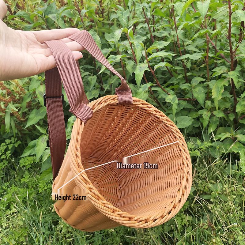 Handcrafted Rattan Children s Outdoor Picnic Basket