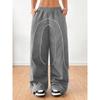 VEZFAA Women's Fashion Casual High Waist Trousers Pants & Capris