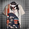 Japanese Geisha 3D Print T-Shirts Summer Men Women Casual Short Sleeve T Shirt Harajuku Tops Streetwear Tees Men's Clothing