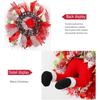 Christmas Elf Leg Wreath for Front Door Christmas Elf Wreath Decoration
