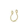 European & American Fashion: Fake Nose Rings & Studs - Non-Piercing Jewelry & Versatile Ear Clips