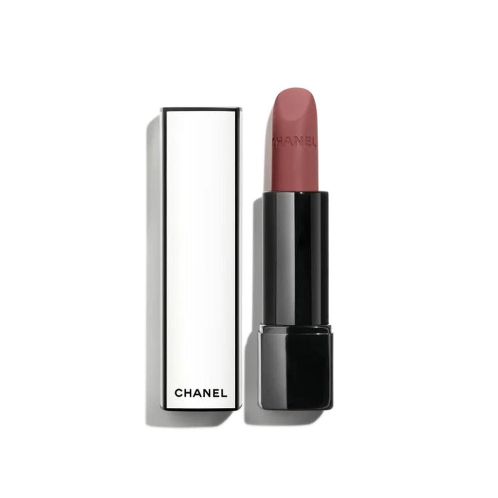 CHANEL Rouge Allure Velvet Nuit Blanche A burnished Limited Edition Lipstick Cosmetics Birthday Gift with Shopper and Gift Box (#0600 rosewood) 3.5g