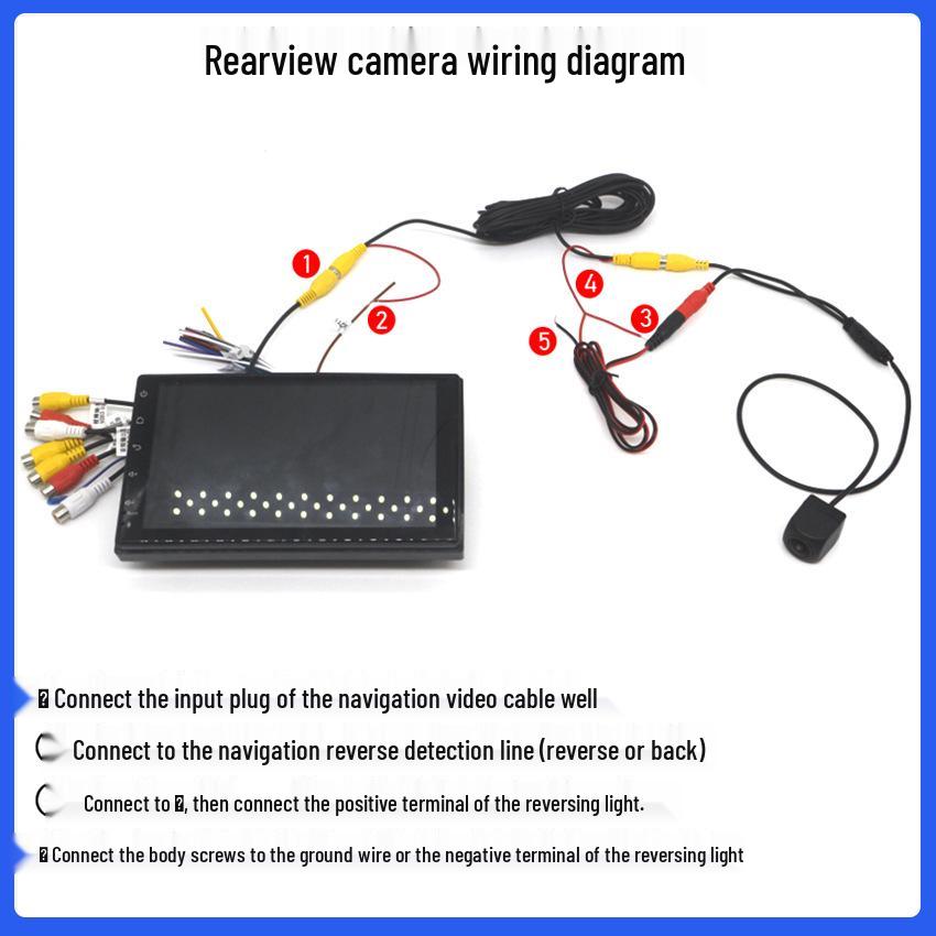 Volvo S60/S90/S40/V60/C40/XC60/XC40 Wide-Angle Car Reversing Camera