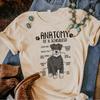 Schnauzer Tee Wounisex Anime Tshirts Female Streetwear Unisexga Funny Clothes