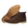 Men's Leather Martin Boots, Large Size 46, Low-Top, Pointed Toe, European and American Style