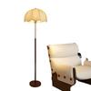 Retro Vintage Floor Lamp - Minimalist Design for Living Room, Sofa, or Bedroom; Offers Decorative Atmosphere and Eye Protection.