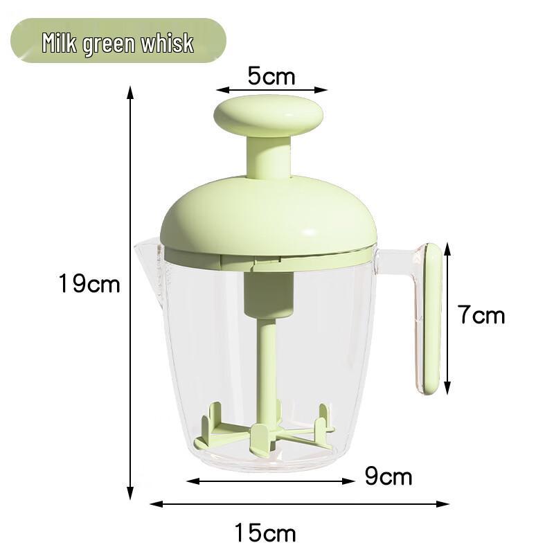 abay Multifunctional Manual Egg Beater Cup