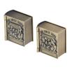 Tooth Keepsake Box Exquisite Polishing Process Engraving Pattern Durable Metal Baby Tooth Box
