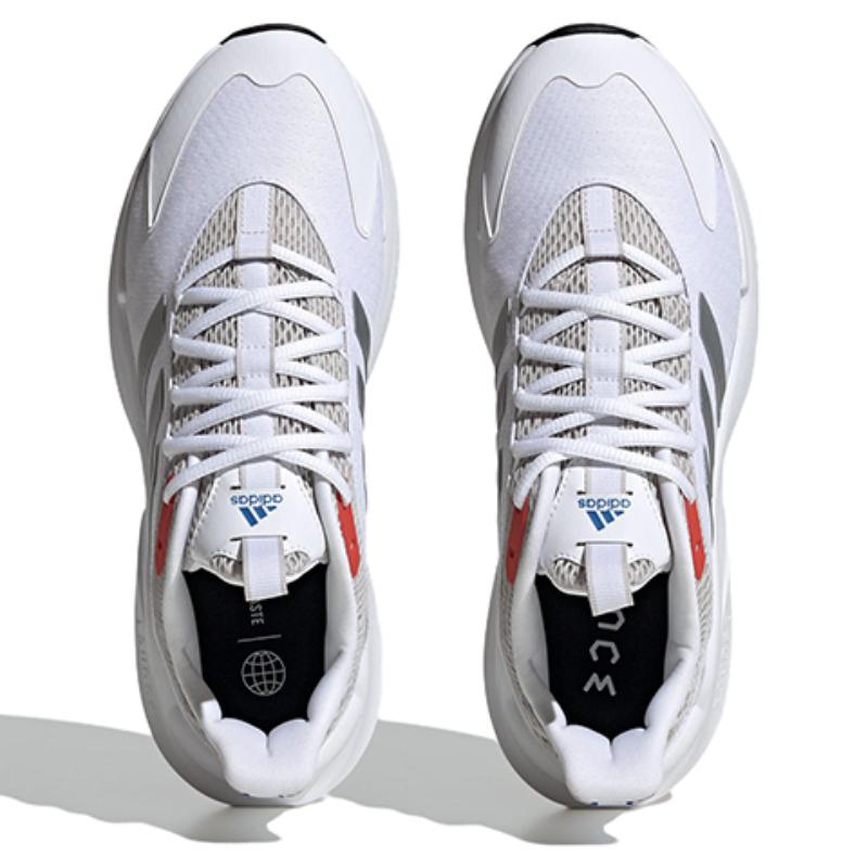 Adidas Alphaedge + Running Shoes 'White Silver Red' Sneakers IF7289